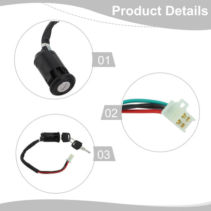 Set of 4 Wire Motorcycle Ignition Starter Systems