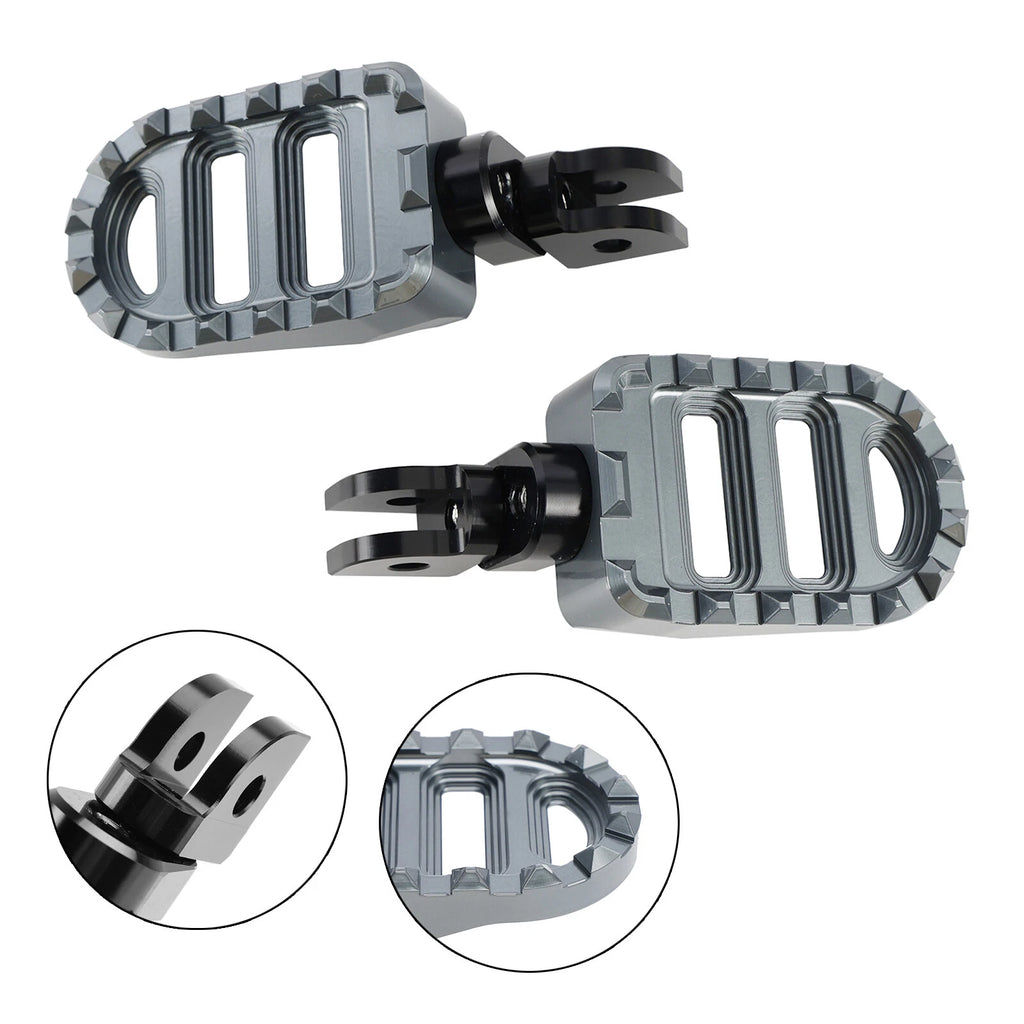 Front Footrests Foot Pegs for Yamaha XSR700 XSR900 FJR1300 YZF-R6 YZF-R1 (2016–2023)