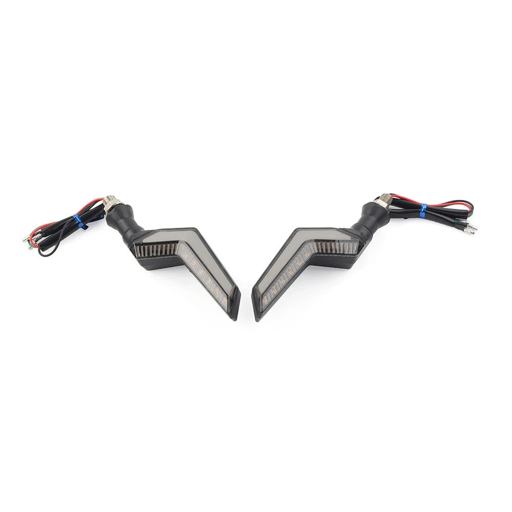2X LED Indicator Lights for Honda Motorcycle (Amber DRL)