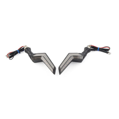 2X LED Indicator Lights for Honda Motorcycle (Amber DRL)