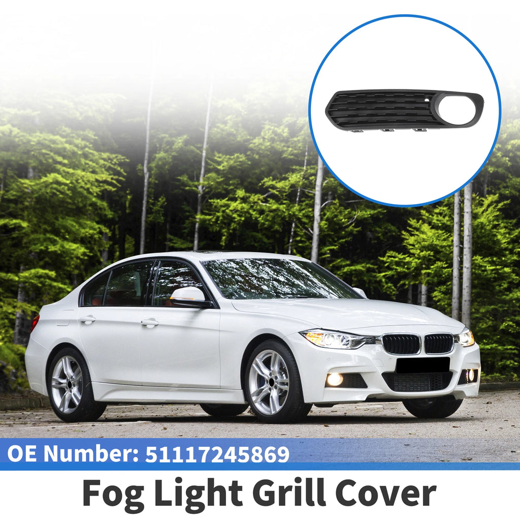 Car Front Left Fog Light Grill Replacement for BMW F20 F21 (2010–2012)