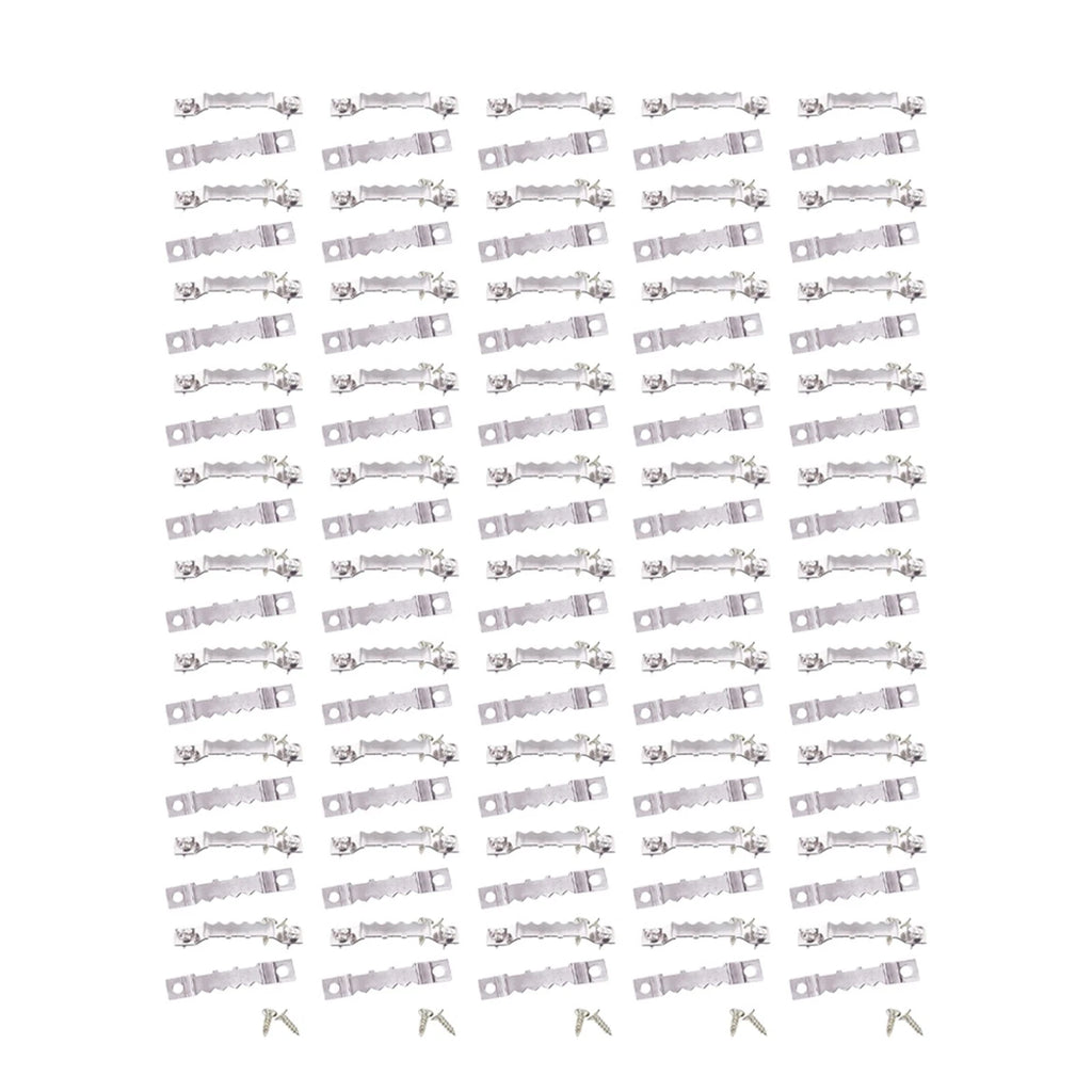 Set of 50 Rust Resistant Hanging Hardware for Various Applications