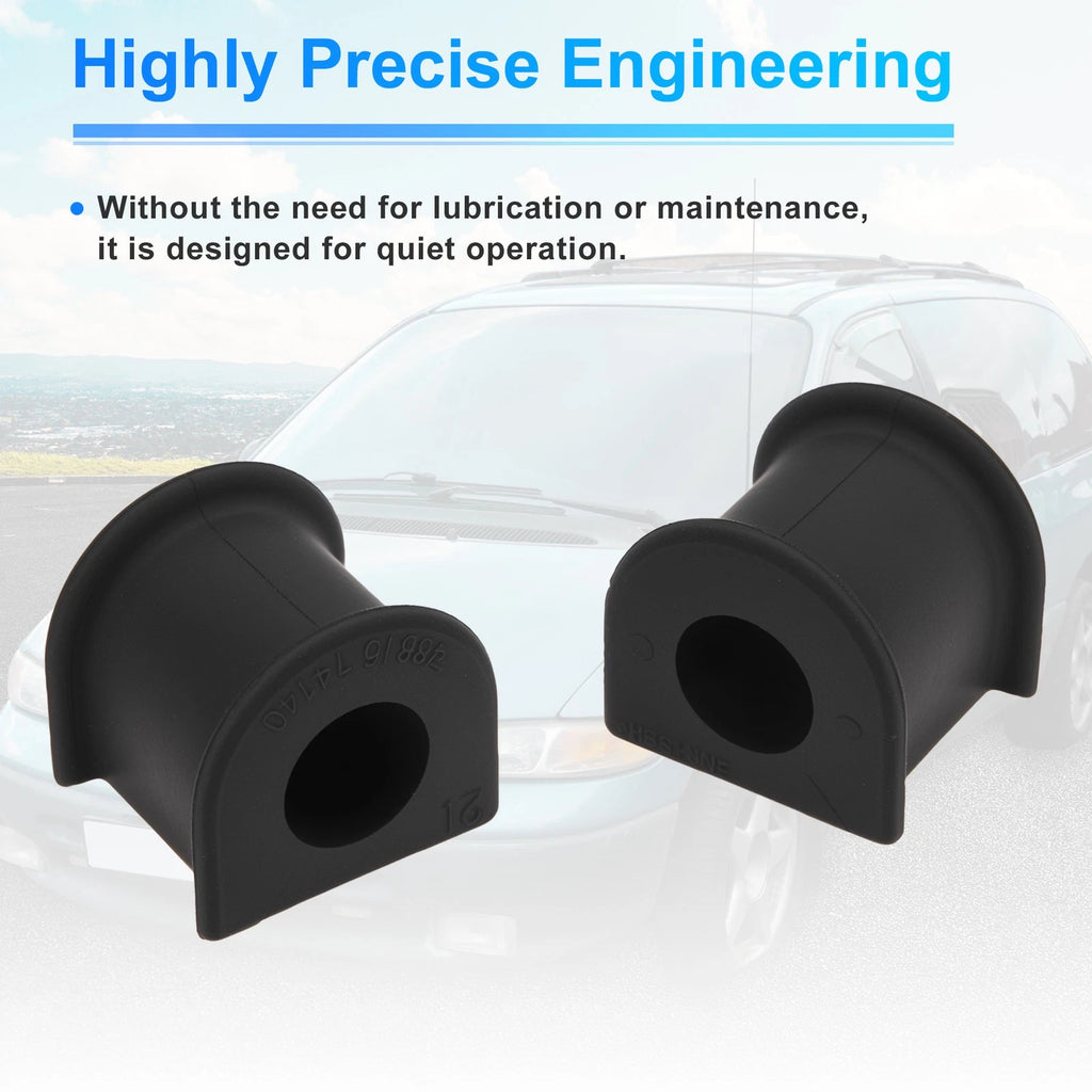 2X Front Side Stabilizer Sway Bar Bushing Kit for Toyota Corolla (1984–1987)