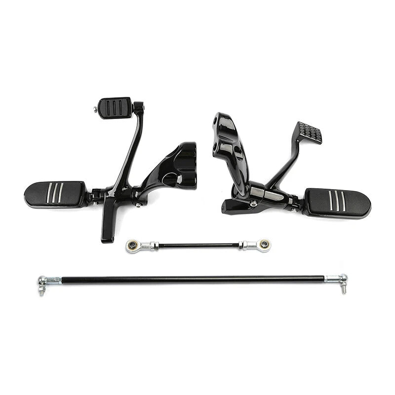 Control Forward Pegs Linkage Lever Kit for Harley Sportster XL1200 883 (2004–2013)