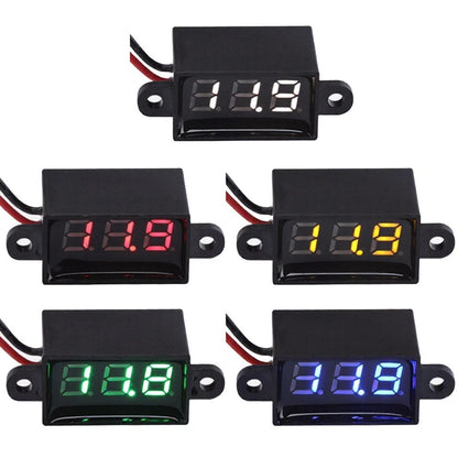 Digital Voltmeter for Automotive Battery Voltage Monitoring