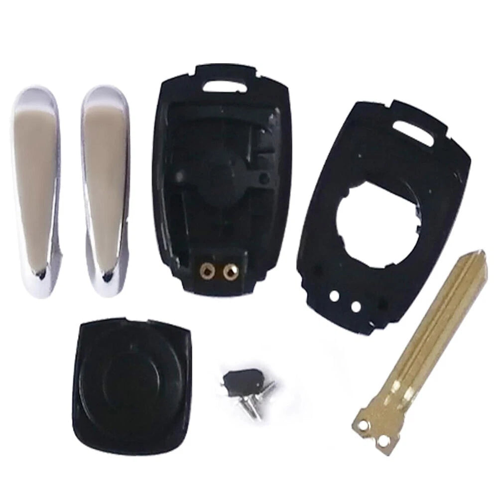 2 Button ABS Wear-resistant Remote Key Shell Case for SsangYong Korando