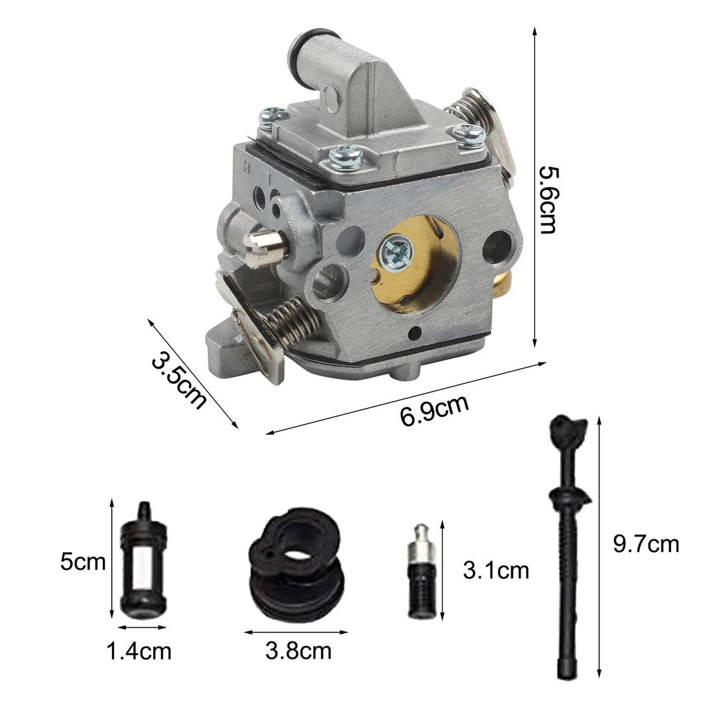 Carburetor Kit for MS170 MS180C Chainsaw (Complete Set)