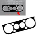 Black AC Climate Control Panel Cover Trim for BMW 3 Series E36 (1991–1999)