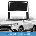 Headlight Trim Bezel Front Set Replacement for Mitsubishi Outlander (2022–2024)