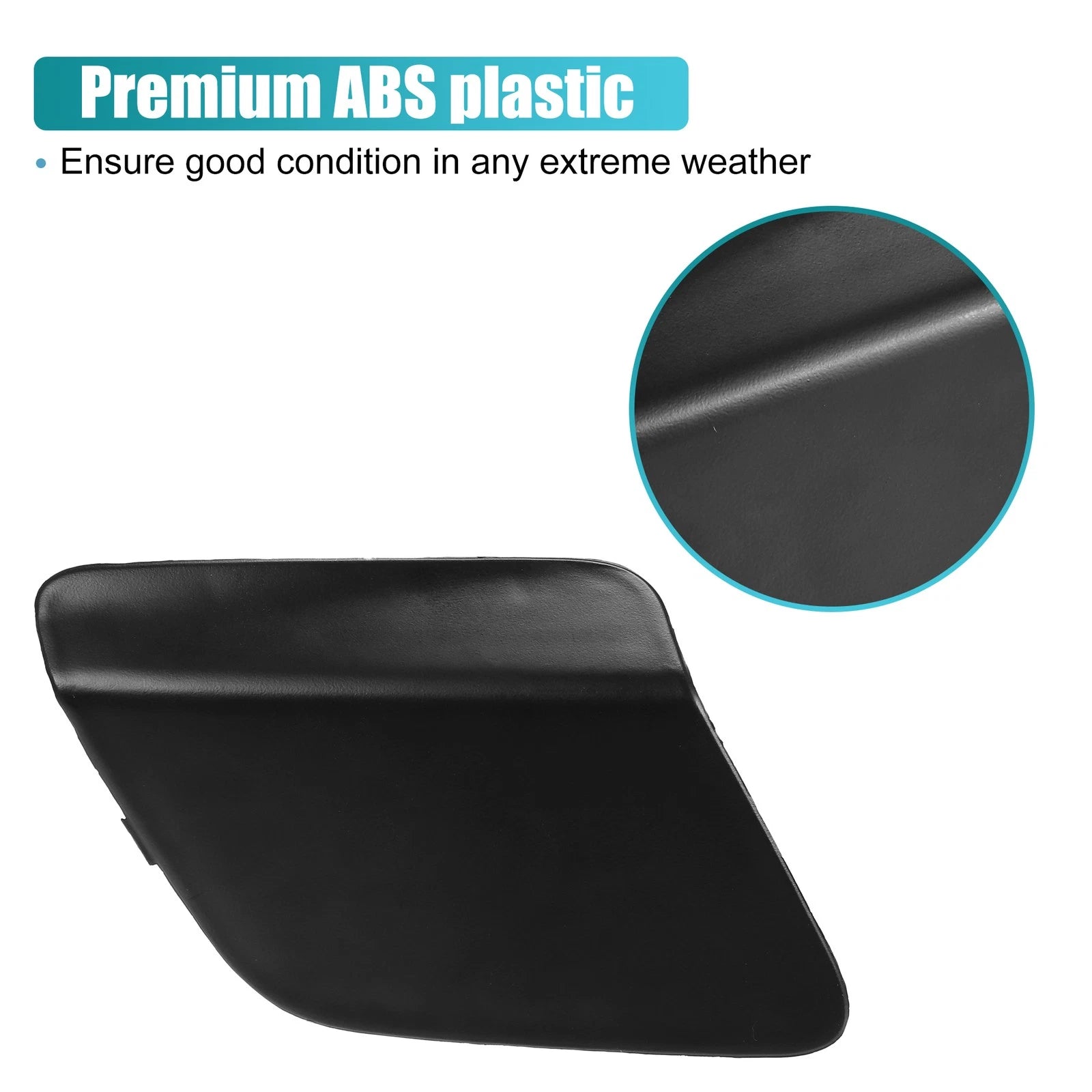 Unpainted Front Right Tow Hook Cover for Toyota Prius C (2012–2014)