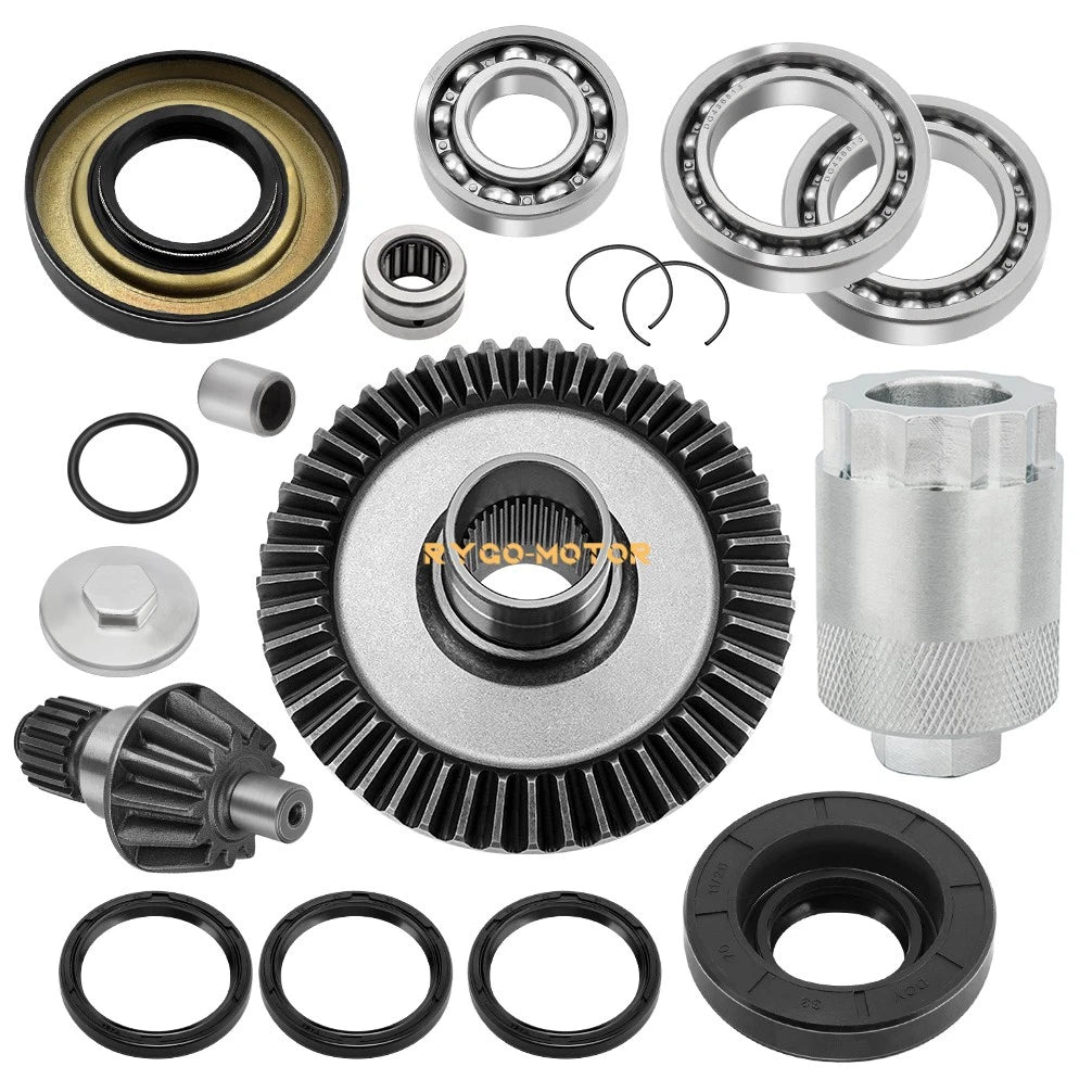 Rear Differential Gear Bearings Seals Kit for Honda Recon 250 TRX250 (2002–2009)