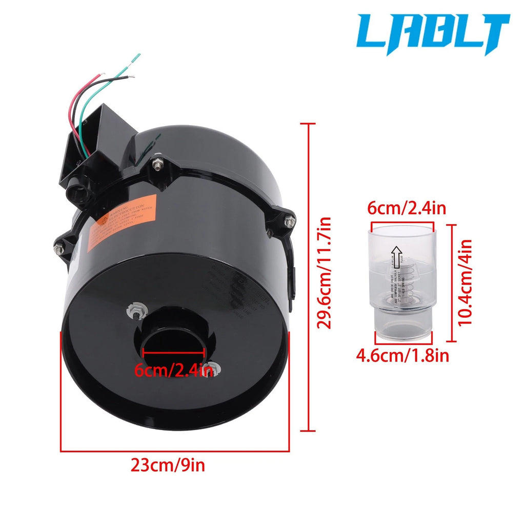 2HP Pool & Spa Blower for LABLT 6310241 6310220F (120V)