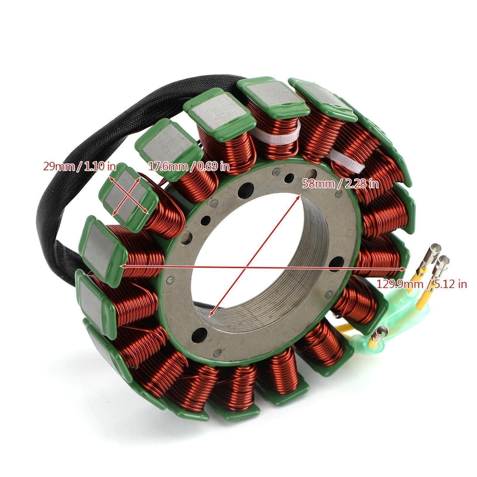Stator Generator Alternator for Tohatsu 2-Stroke Outboards (40hp-90hp)