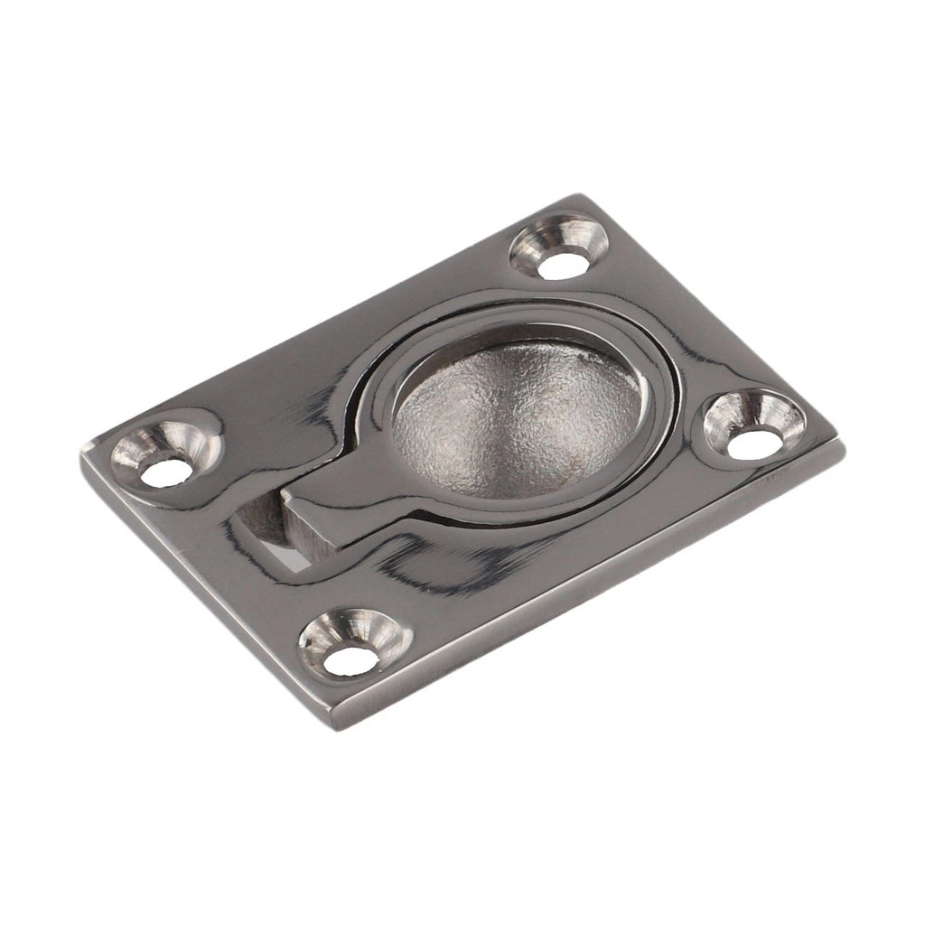 Stainless Steel Boat Hatch Latch with Lifting Ring Pull Handle