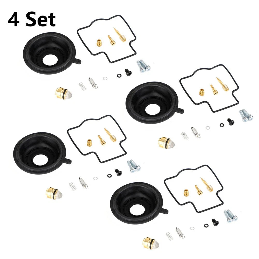 4X Carburetor Repair Parts for Kawasaki ZX250 ZXR250R (1989–1991)