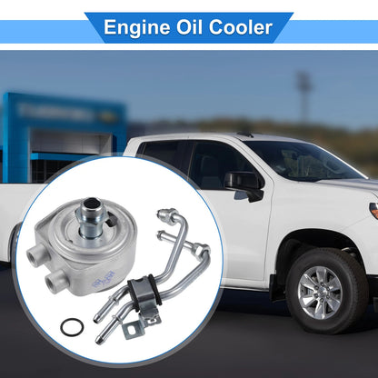 Engine Oil Cooler with Seals Bolt for Chevrolet Camaro (2010–2015)