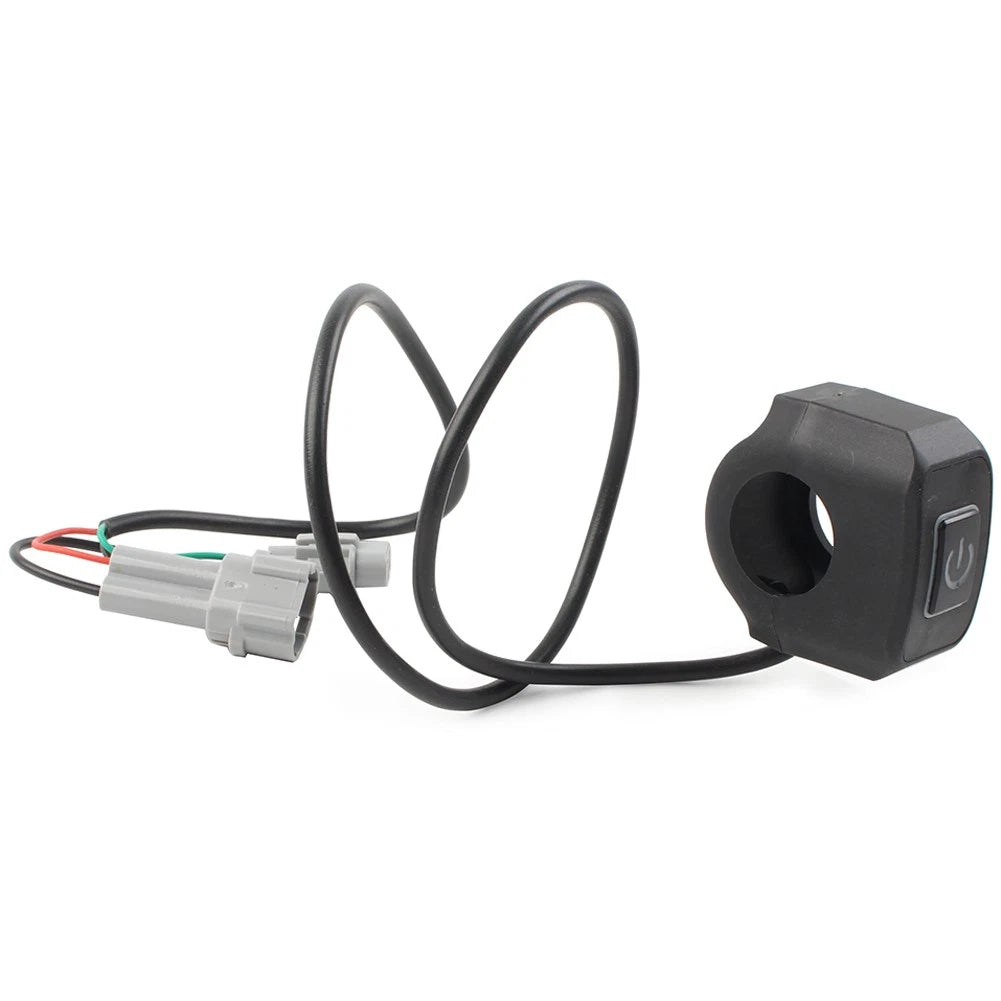 Plug And Play Headlight On/off Button Switch Connector For Sur Ron White