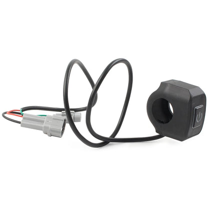 Plug And Play Headlight On/off Button Switch Connector For Sur Ron White
