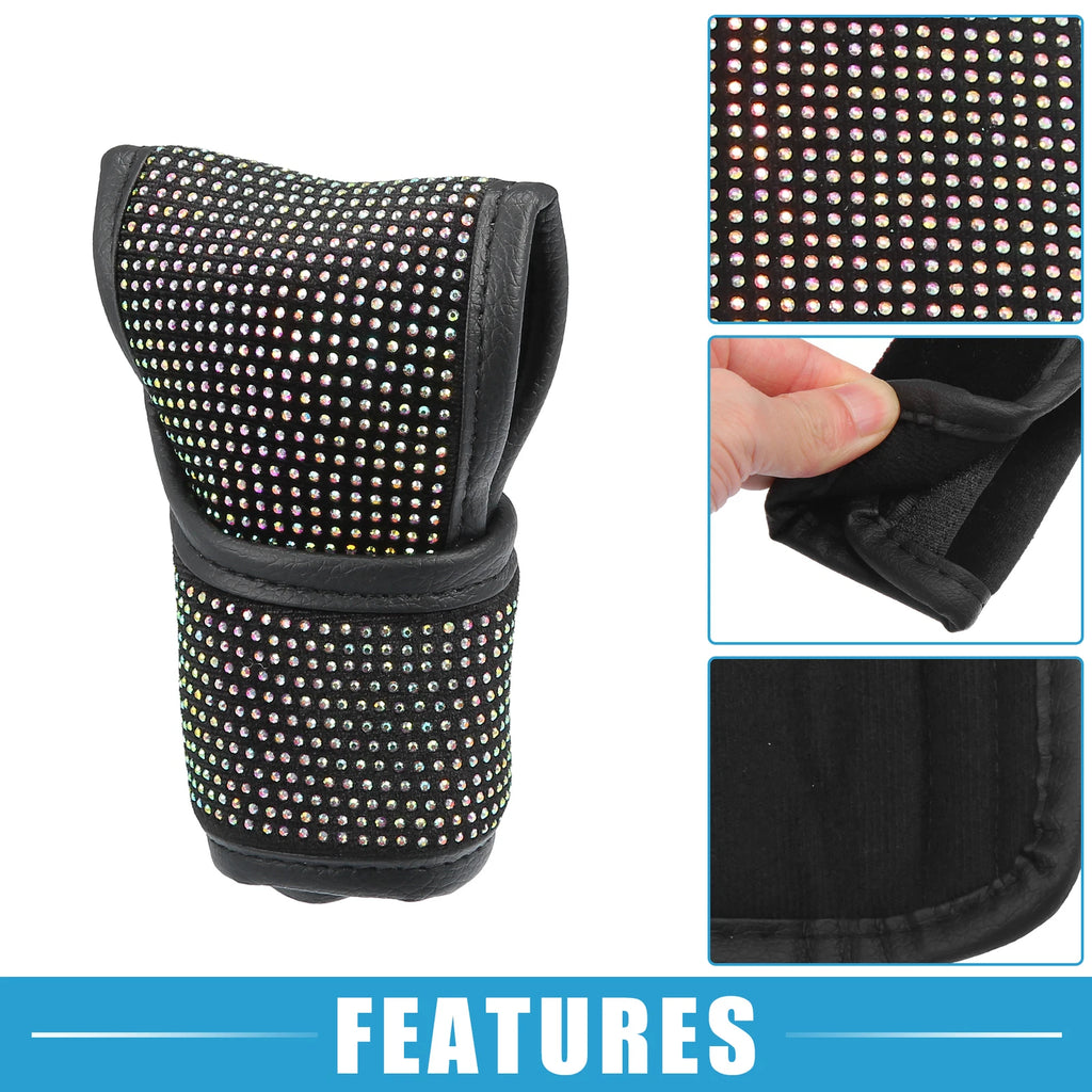 Set of 2 Handbrake Gear Shift Knob Covers Universal Multicolor
