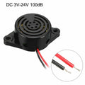5Pcs DC3V-24V 100dB Electronic Buzzer Alarm Ringer Beep Tone