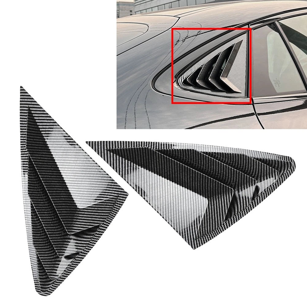 Rear Window Shutter Louvers Cover Trim for Mercedes Benz GLC Coupe (2024)