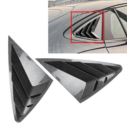 Rear Window Shutter Louvers Cover Trim for Mercedes Benz GLC Coupe (2024)
