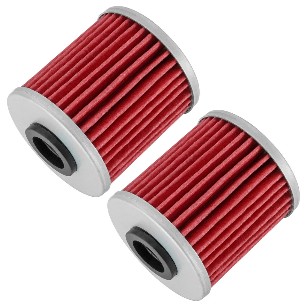 2 Pack Oil Filter Replacement for Suzuki RMZ250 RMZ450 RMX450Z (2004–2024)