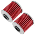 2 Pack Oil Filter Replacement for Suzuki RMZ250 RMZ450 RMX450Z (2004–2024)