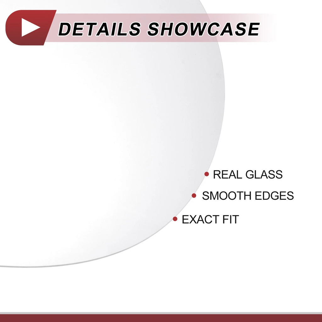 Heated Left Driver Side Mirror Glass Replacement for BMW Mini Cooper (2014–2020)