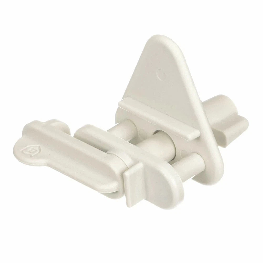 Square Frame Pontoon Gate Latch for Boat Door (Fits Left Right Hinges)