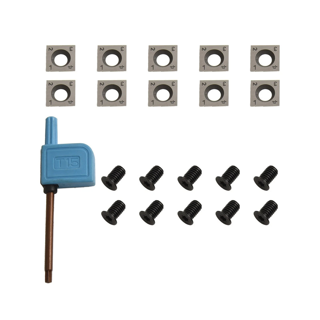 Tungsten Blade Insert Set for Woodworking Tools