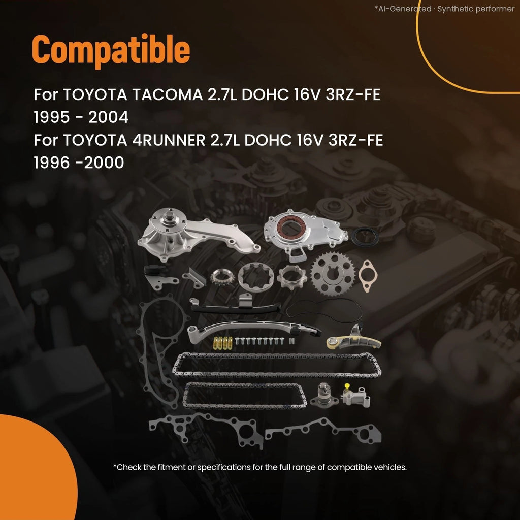 Engine Timing Chain Kit for Toyota 4Runner 2.7L DOHC (1996–2000)