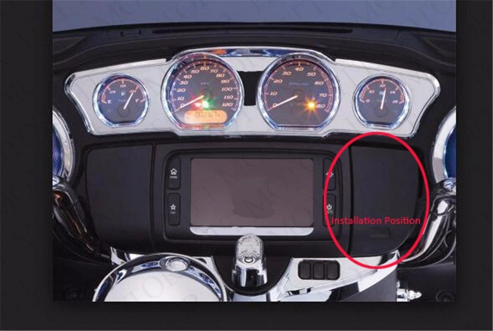 Right Side Speedometer Cover for Harley Electra (2014–2020)