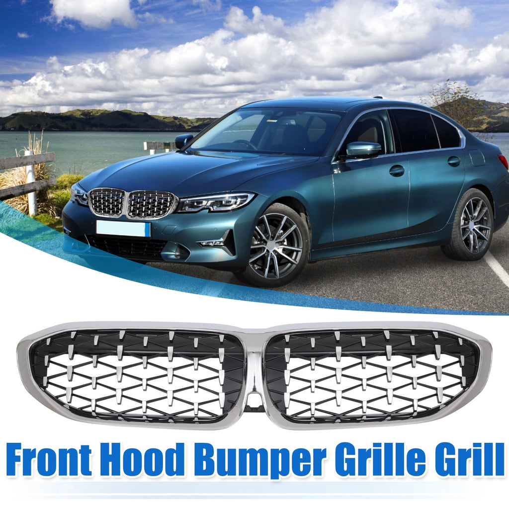 Front Hood Bumper Grille Grill Replacement for BMW 330i 330e M340i