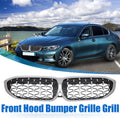 Front Hood Bumper Grille Grill Replacement for BMW 330i 330e M340i