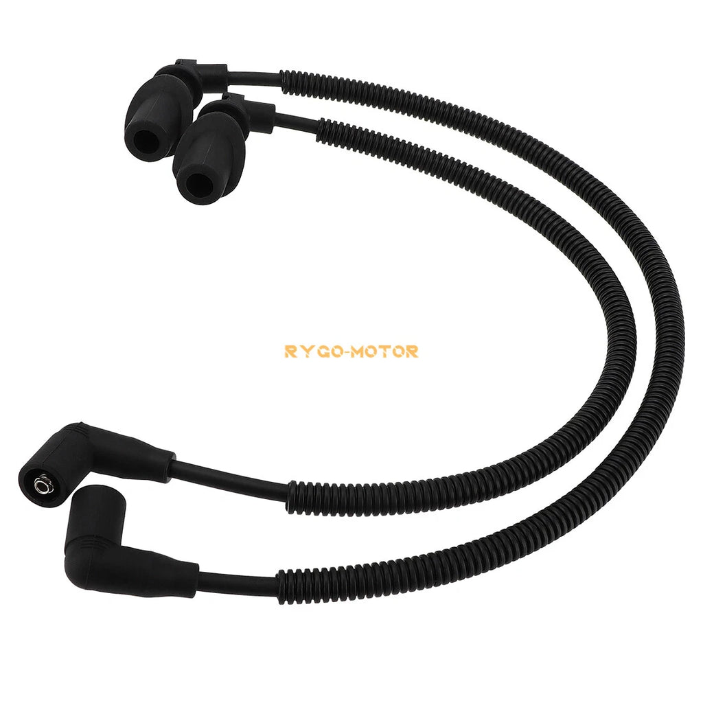 2X Ignition Coil Spark Plug Cap & Wire for Polaris Sportsman 700 800 (2002–2009) 4012439