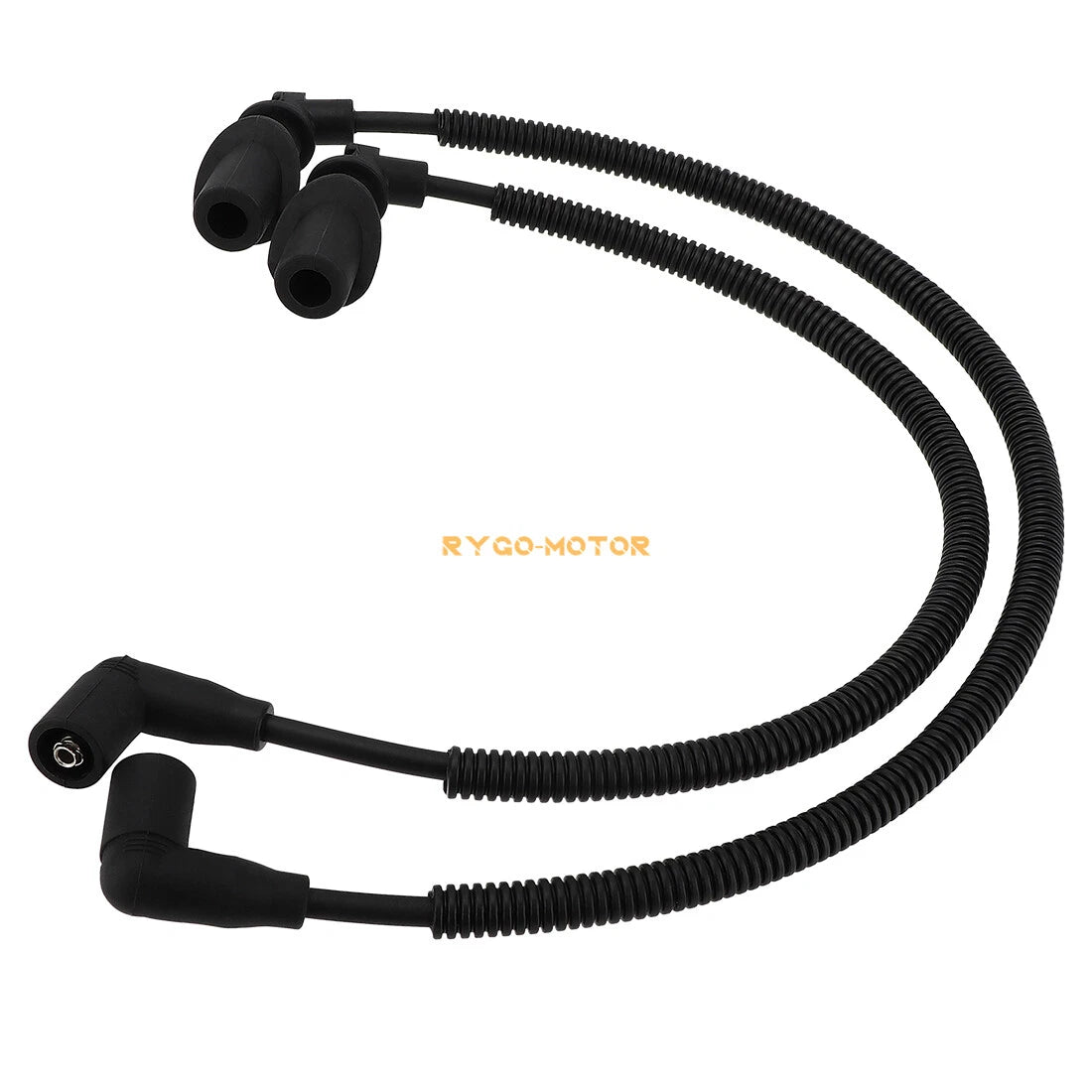 2X Ignition Coil Spark Plug Cap & Wire for Polaris Sportsman 700 800 (2002–2009) 4012439