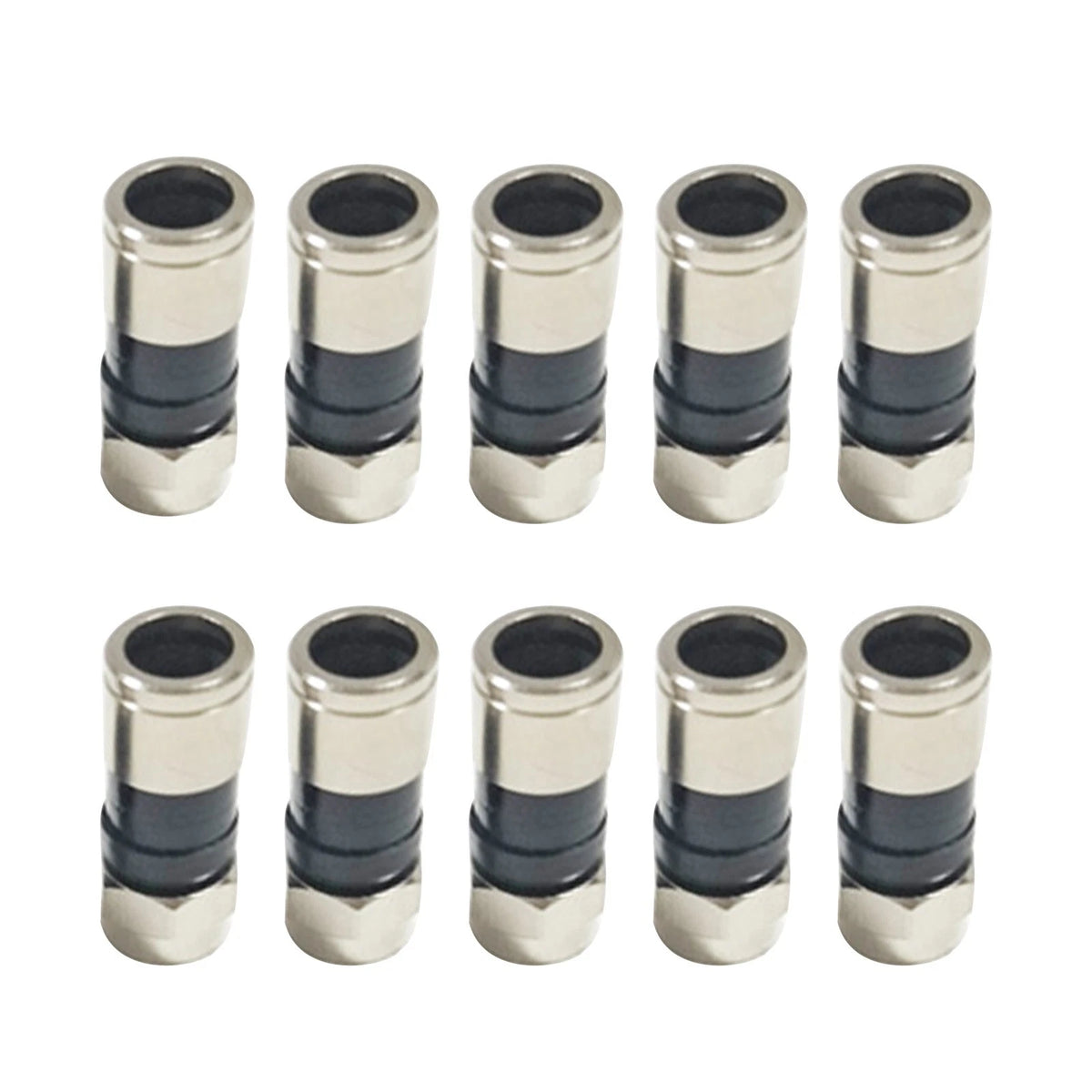 RG6 Compression Snap Seal Plug Connector for Sky Satellite Virgin Cable