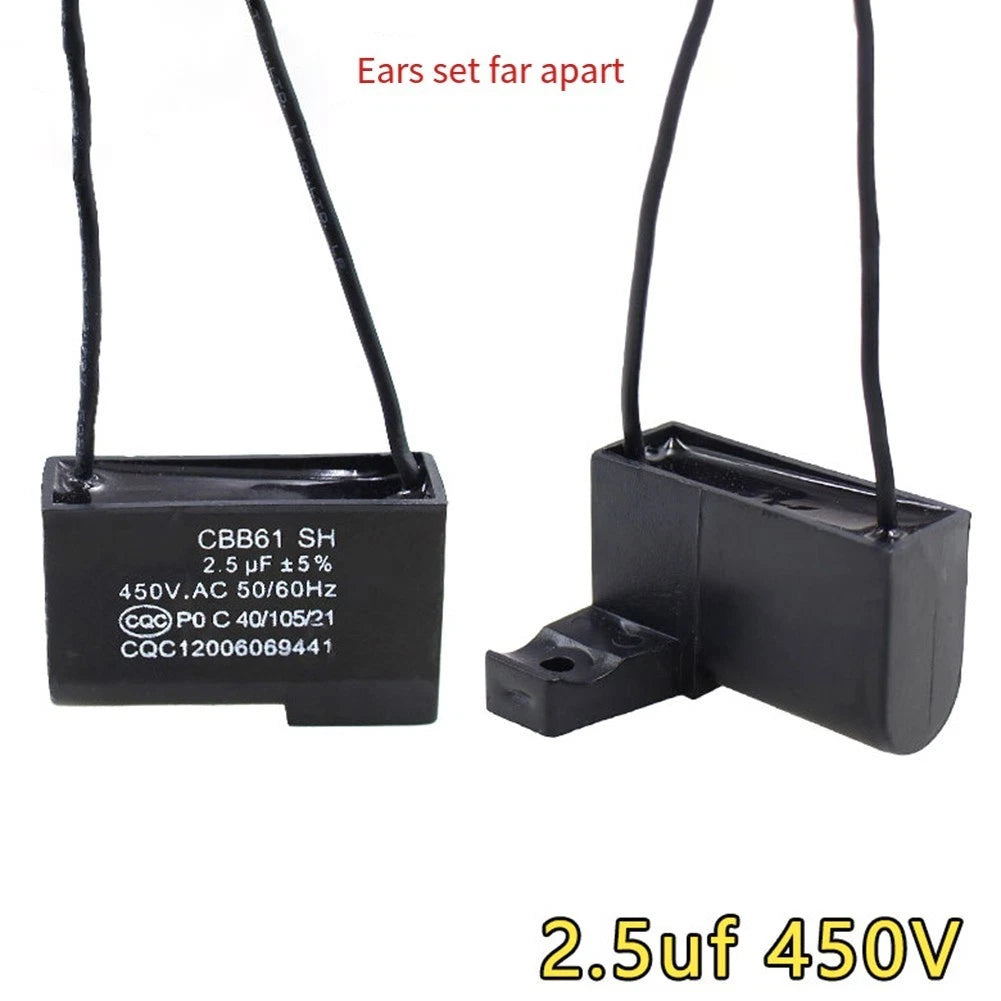 CBB61 Capacitor 2.5uF 450V for Ceiling Fan and Table Fan (Used)