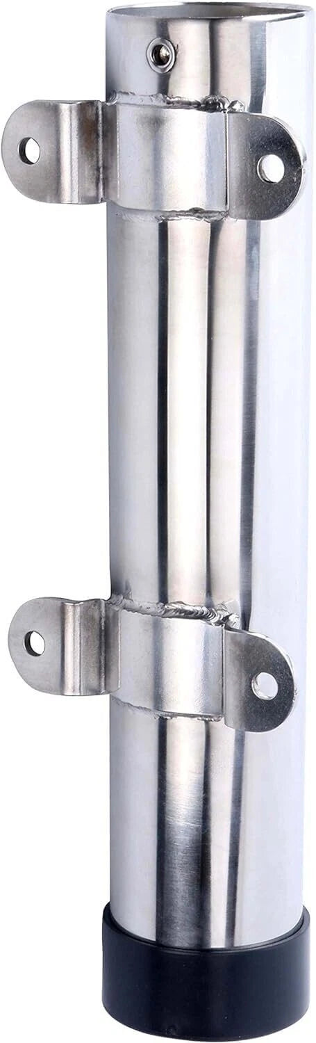 Set of 4 Stainless Steel Fishing Rod Holder Brackets for Boat Transom