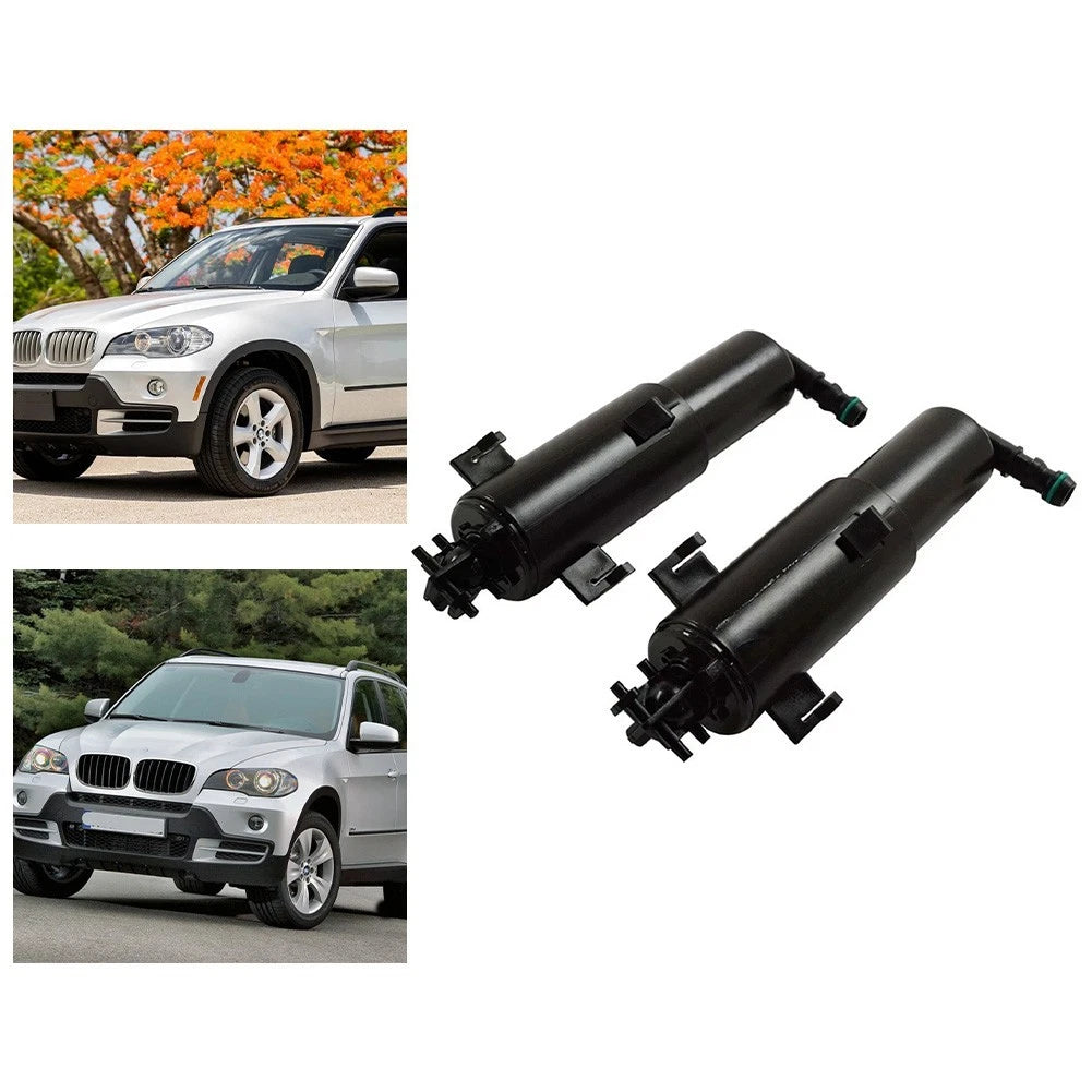 Aftermarket Pair Headlight Washer Nozzle for BMW X5 E70 2007 2013 Left Side