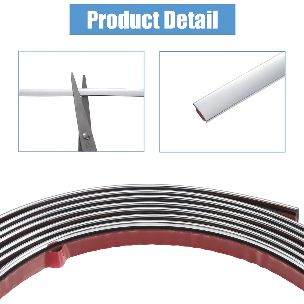 12mm Wide Bumper Protector Strip for Universal Vehicles (9.84ft)