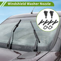 Windshield Washer Nozzle with Hose Connector for GMC