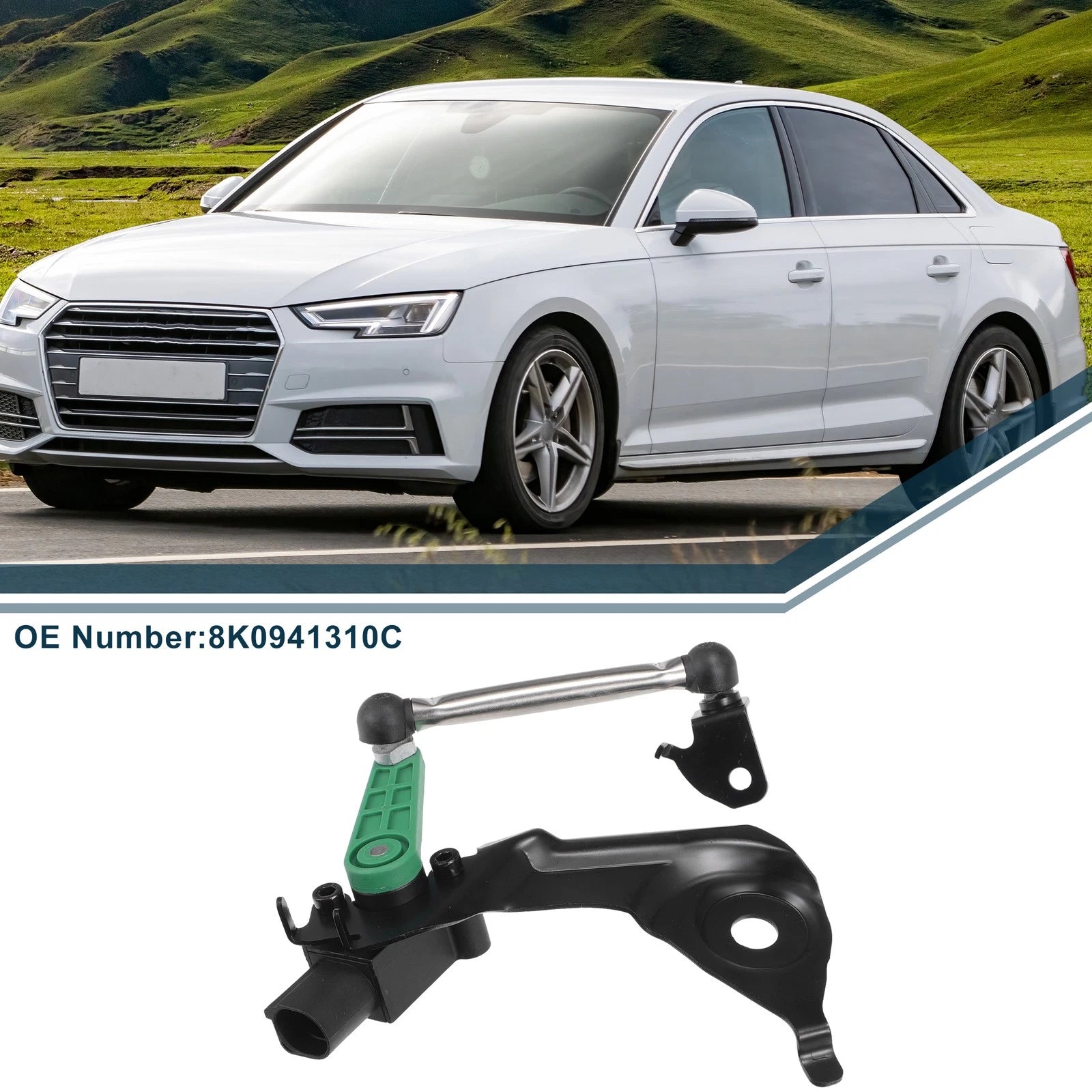 Air Suspension Ride Height Level Sensor Replacement for Audi A4 (2009–2016) Rear