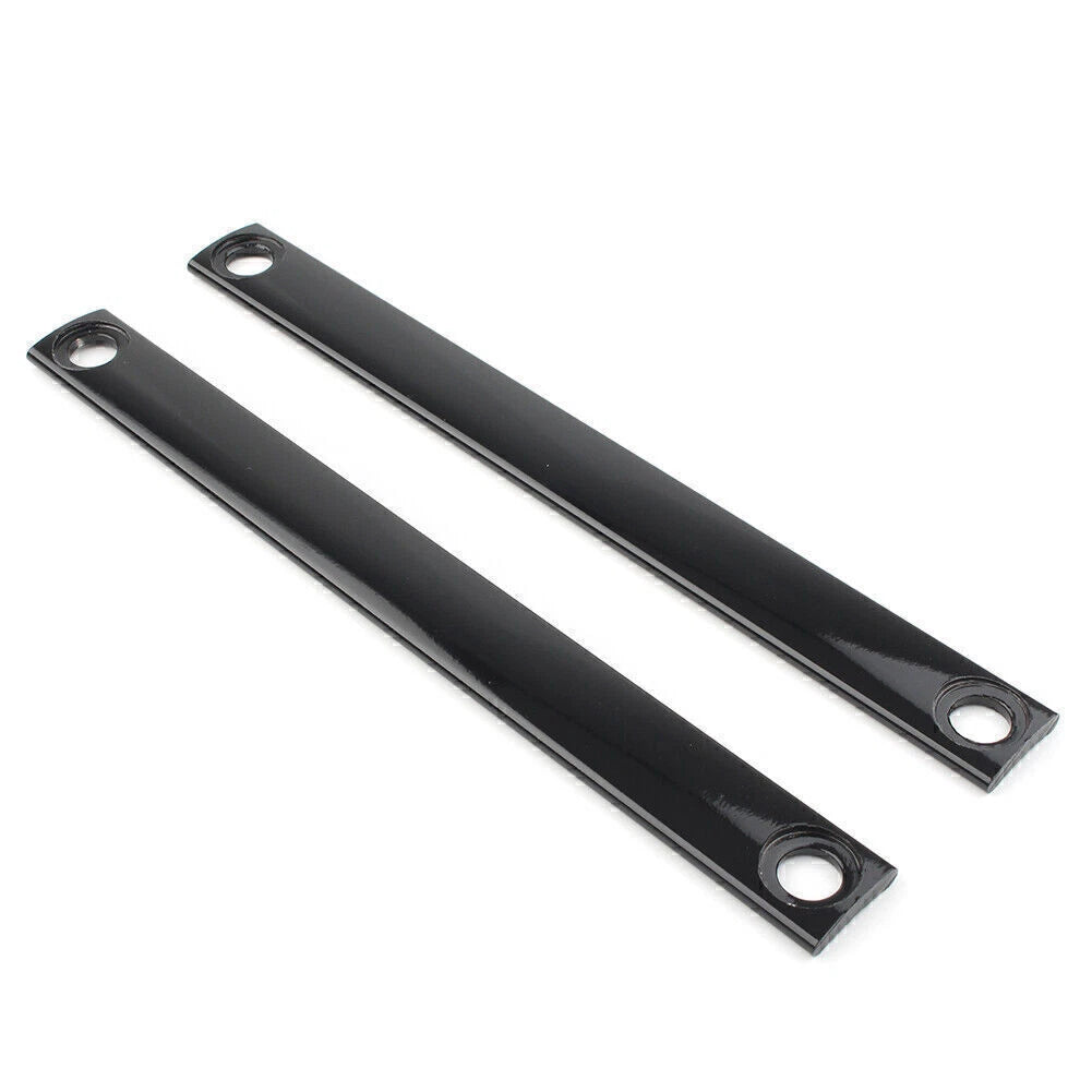 Pair Motorcycle Fork Panel Accent Strips for Harley Davidson FLST 1996 - Later