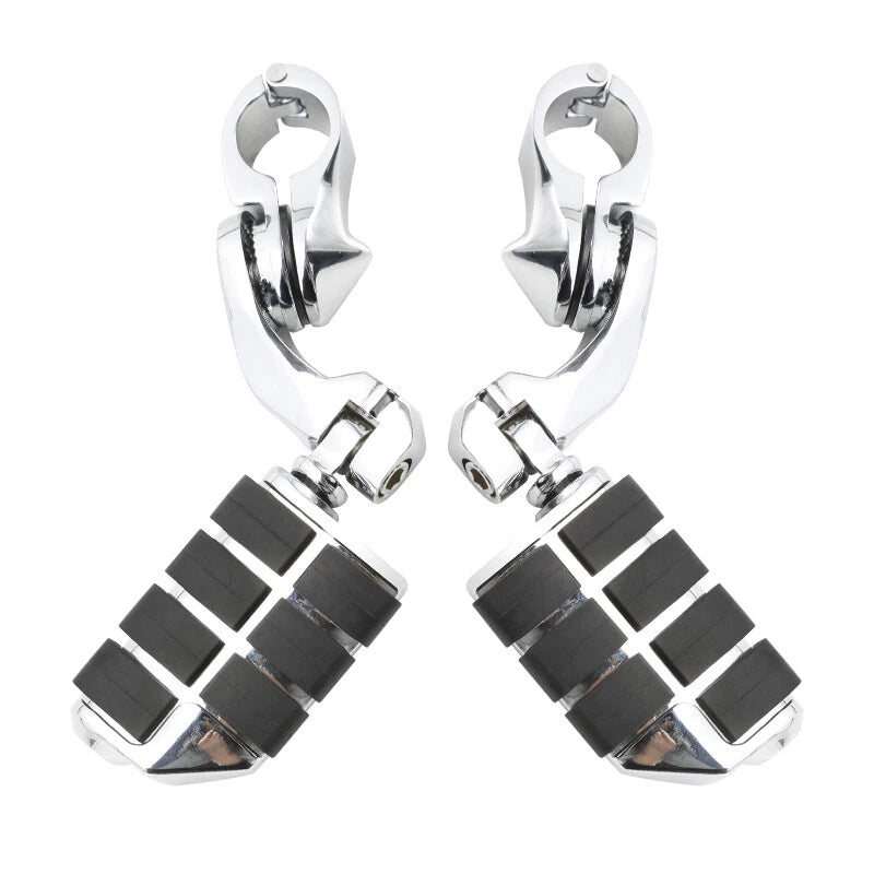 1 1/4" Engine Guard Highway Foot Pegs for Harley