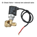 Oil Solenoid Valve for Air Compressor (Check Valve, Quiet Operation)