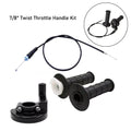 7/8" Twist Throttle Grip & Cable for Dirt Bike Quad ATV (50cc-125cc)