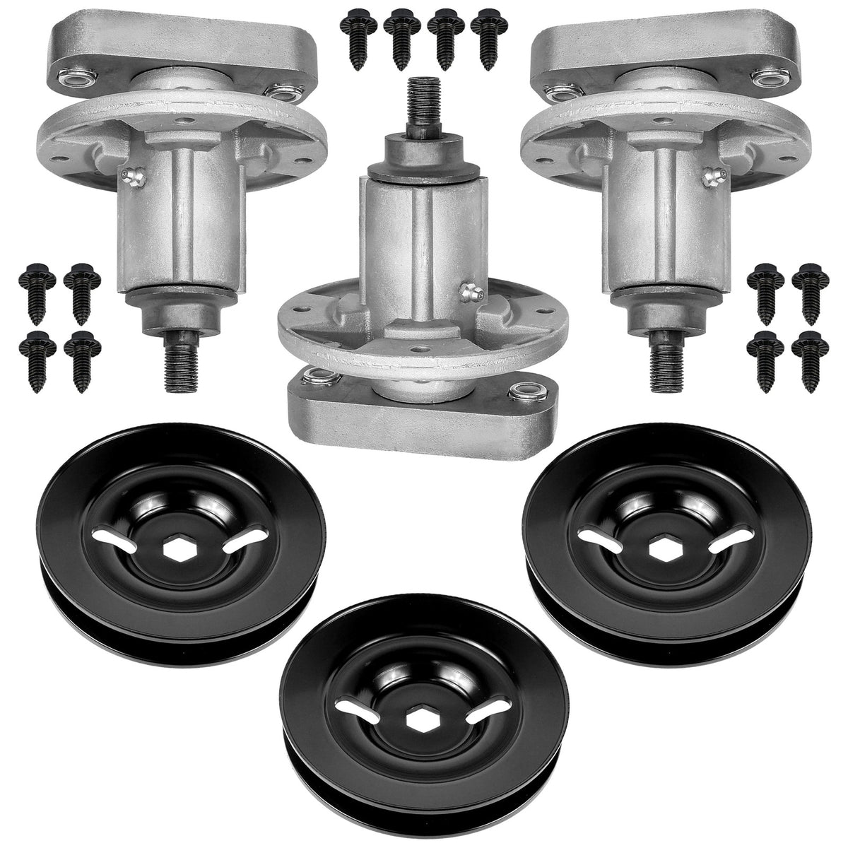 Deck Spindle and Pulley Replacement for John Deere (2000–2019)
