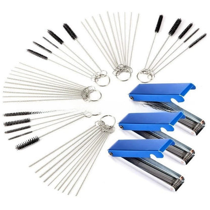 Carburetor Brush Cleaning Tool for Carburetors (2X Nylon Bristles)